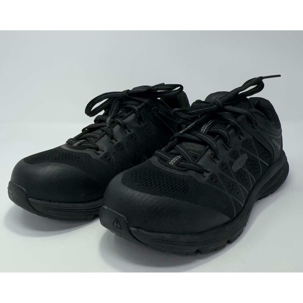KEEN Utility Konnectfit‎ EH Safety Toe Work Shoes Womens 8.5 Black 1024597 Work